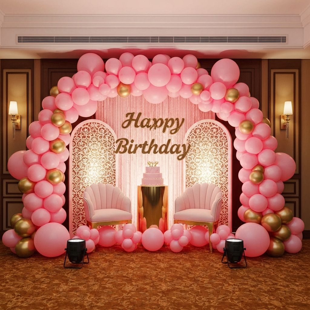 Luxury balloon decoration